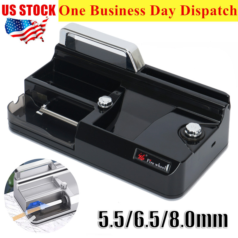 5.5/6.5/8mm Electric Cigarette Rolling Machine Portable Tobacco Injector Machine
