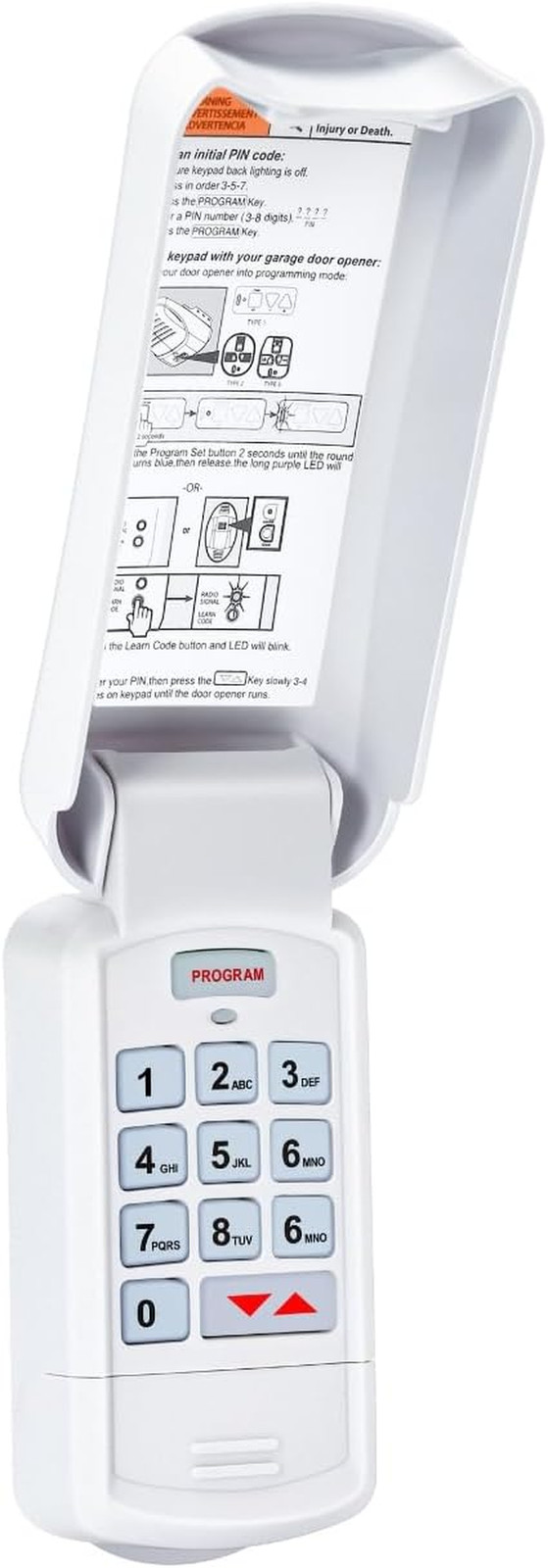 Overhead Door Garage Door Opener Keypad OKP-BX Wireless【10 Year Warranty】