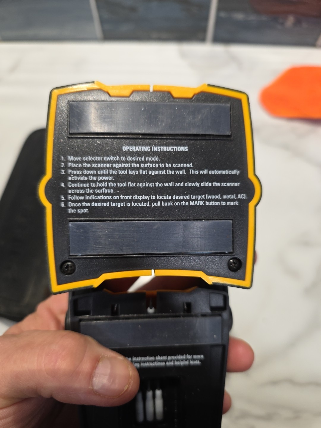 Zircon MultiScanner 740 Electronic Wall Scanner w/ Built-In Wall Marker