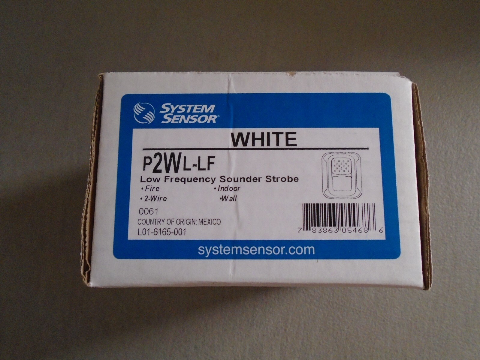 SYSTEM SENSOR P2WL-LF   "NEW"