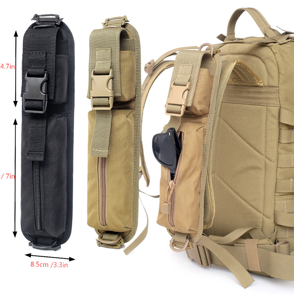 Tactical Shoulder Strap Backpack Accessory Bag Pouch Molle Outdoor Camping Kits