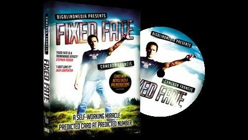 Fixed Fate aka 'Predicted Card at Predicted Number' (DVD and Gimmick) - Trick
