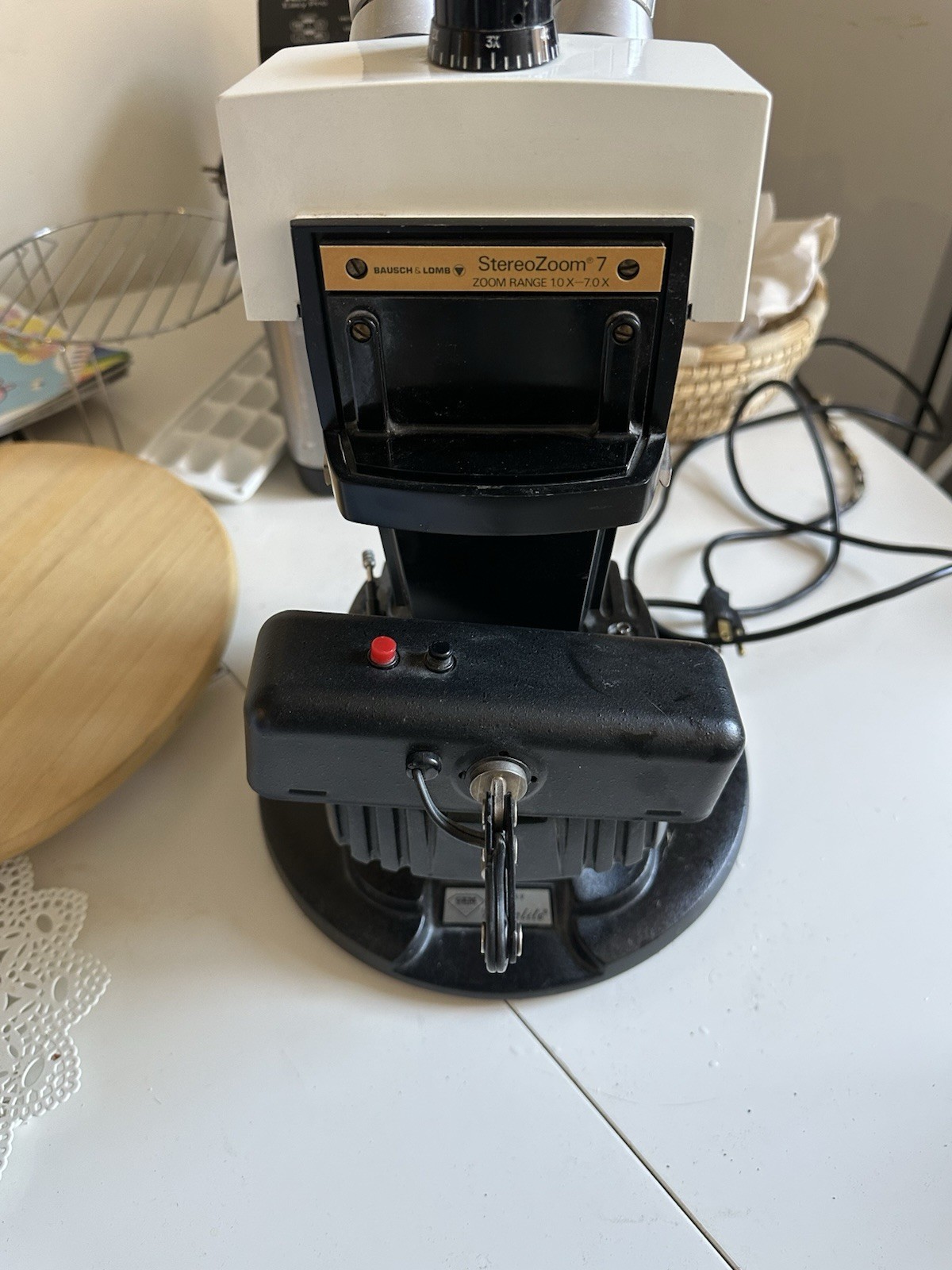 Gem Instruments Gemolite Mark V Microscope with B&L Optics – Stereo Zoom 7