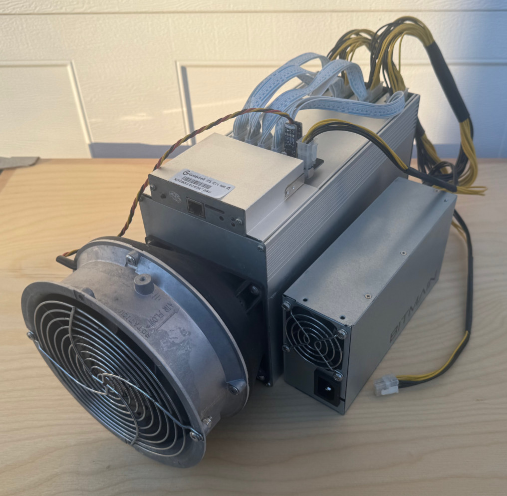 GOLDSHELL X5 ASIC Miner Litecoin Dogecoin Scrypt 850MH/s with Lower Noise Fan