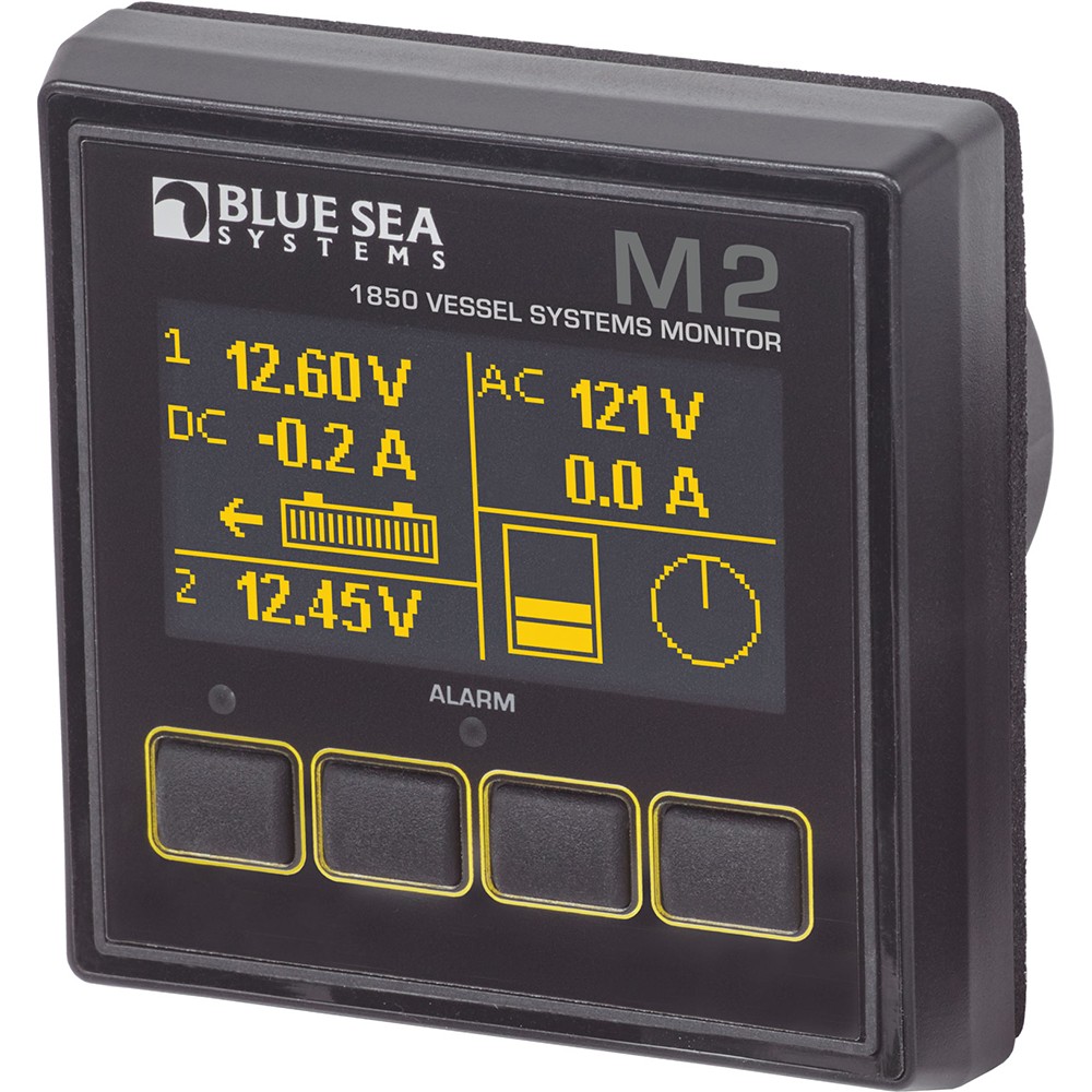Blue Sea Systems 1850 M2 Vessel Systems Monitor, 4 Systems