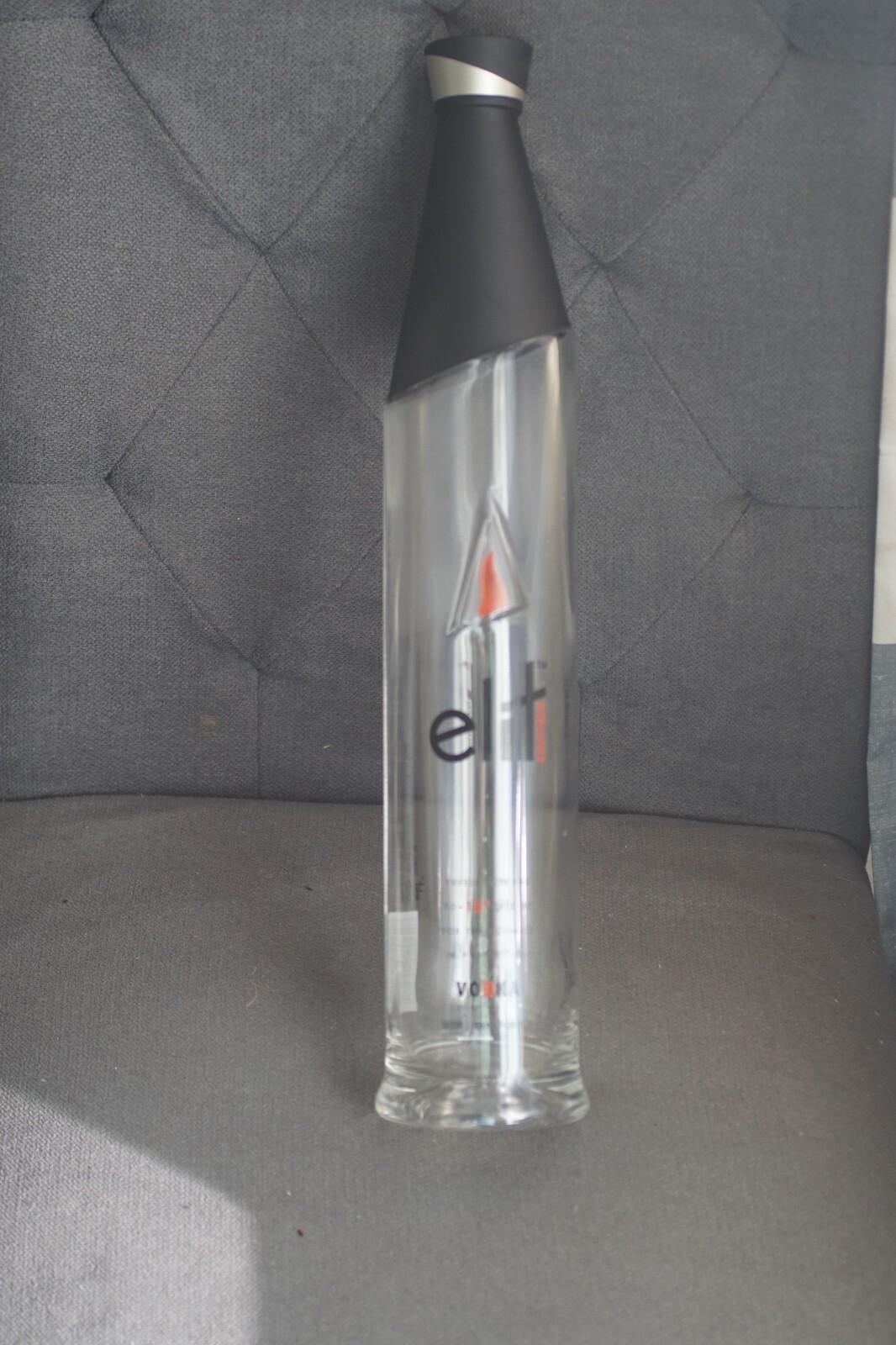Stoli elit Eighteen Stolichnaya Vodka 1 Liter Empty Bottle