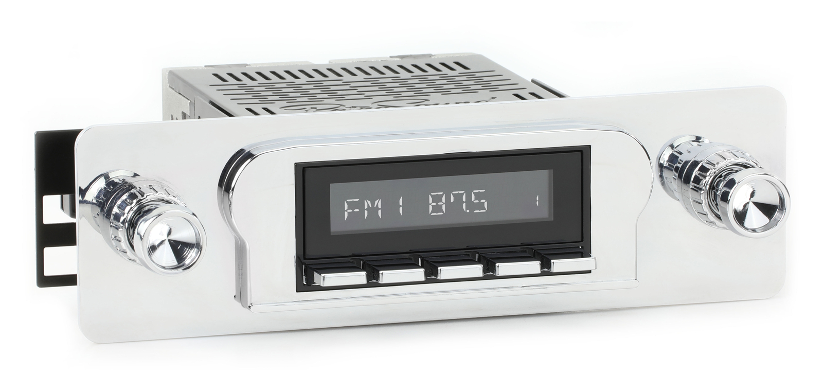 RetroRadio for 1960-63 Ford Falcon BT AUX AM/FM LABC-M1-122-04P-74PF1