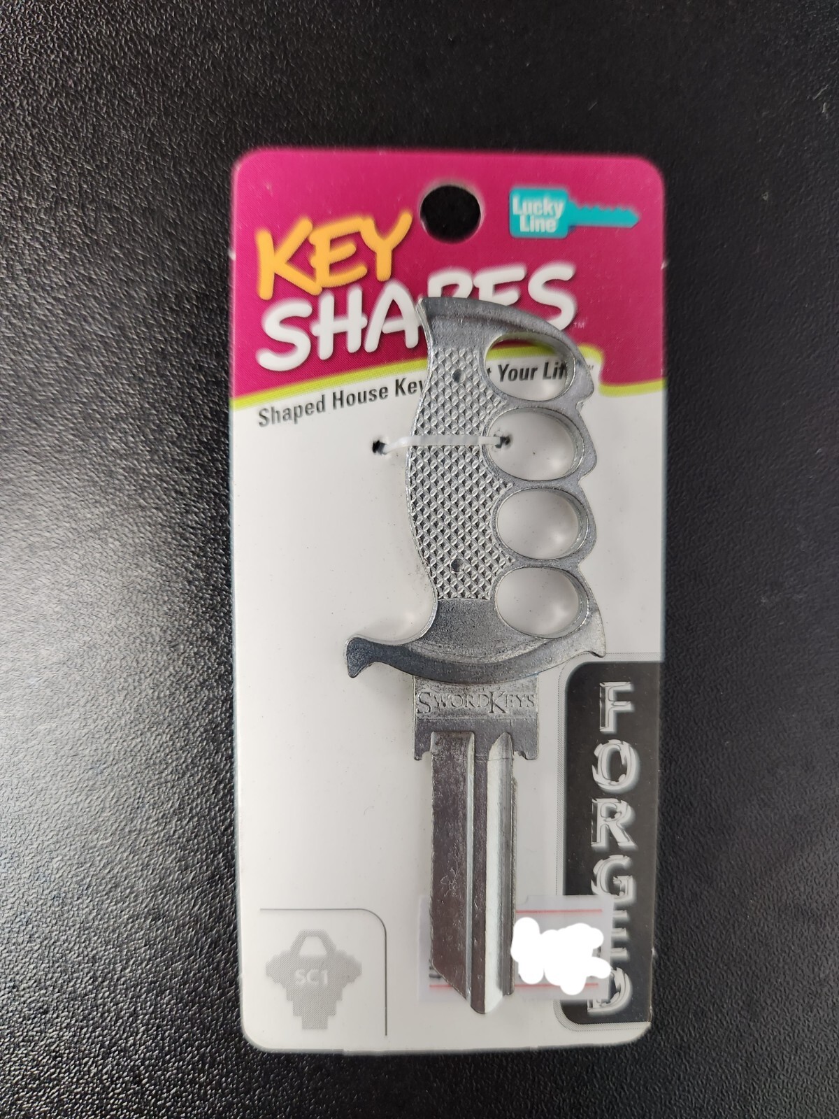 FORGED KNIFE SHAPED SCHLAGE SC1 KEYBLANK - READ DETAILS BELOW