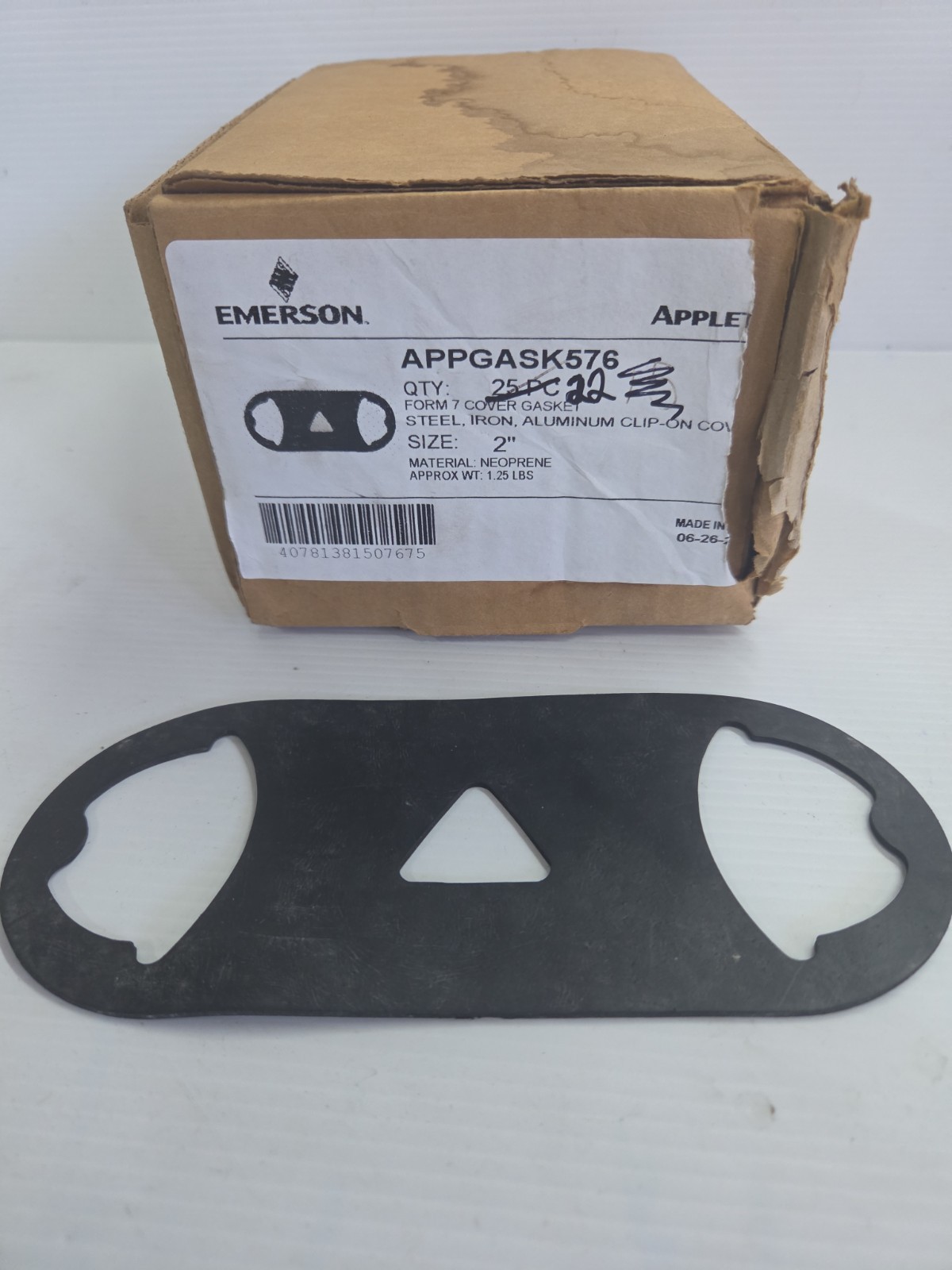 APPLETON ELECTRIC, APPGASK576, 2" GASKET,  NOS (QTY 29)