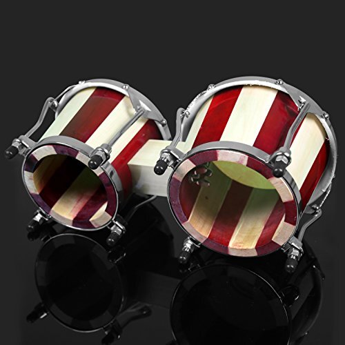Hand-Crafted Wooden Bongos - Bongo Drums