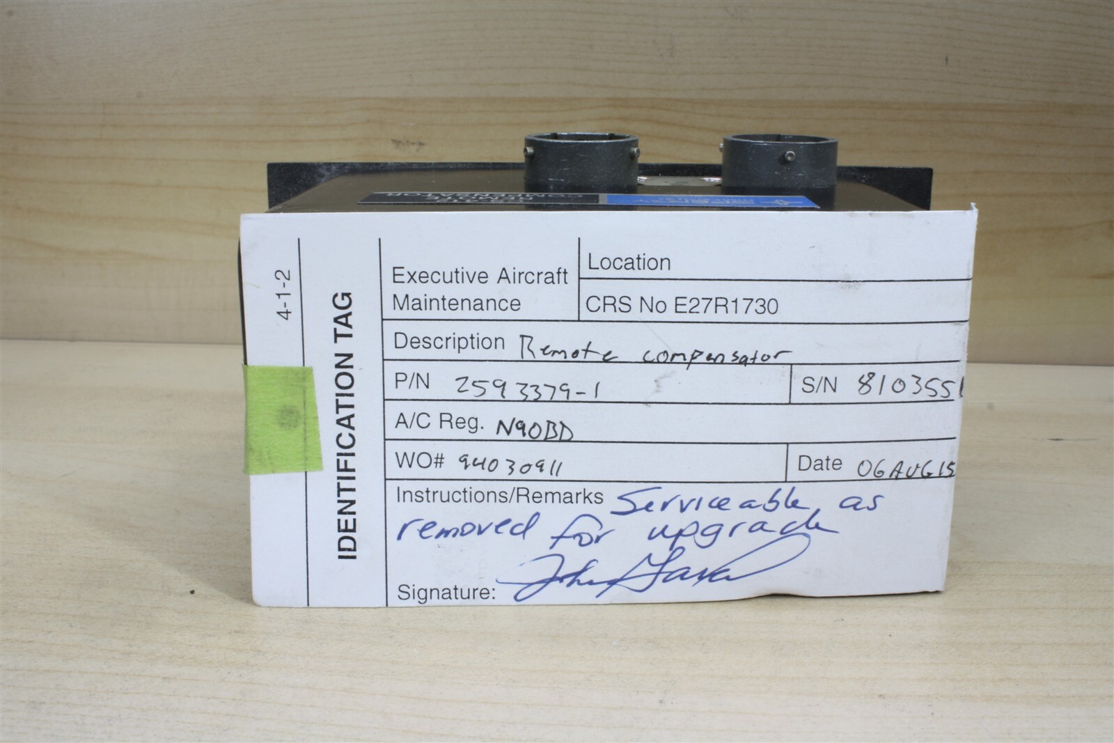 Sperry CS-412 Dual Remote Compensator 2593379-1