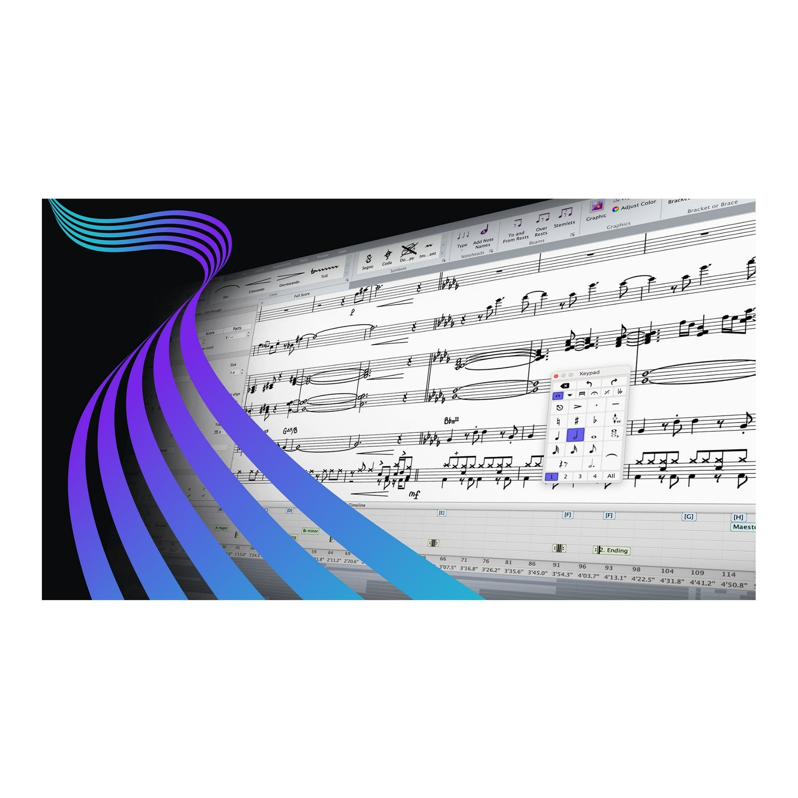 Avid Sibelius Ultimate Perpetual Music Notation Software New