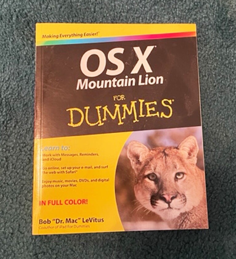 OSX Mountain Lion For Dummies - L@@K