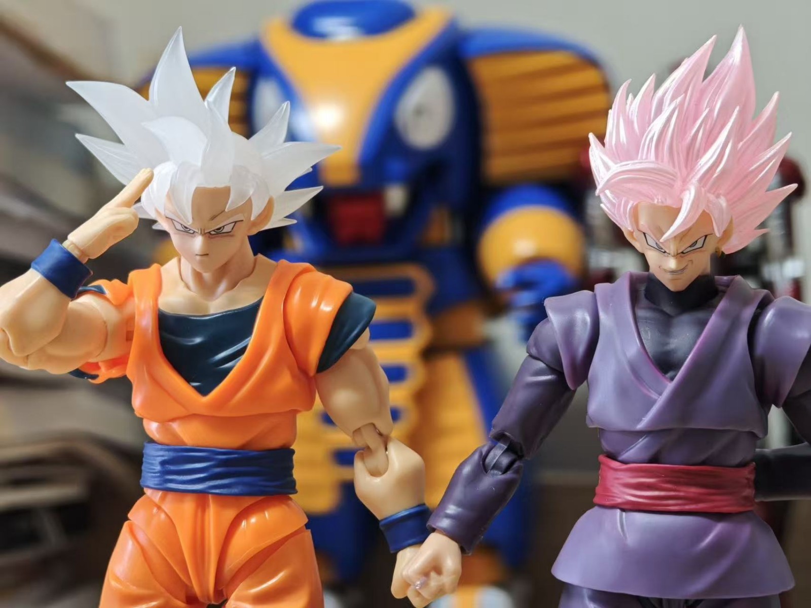 Custom 1/12 shf UI Goku Super Saiyan Goku Ultra Instinct Head Sculpt No Figure