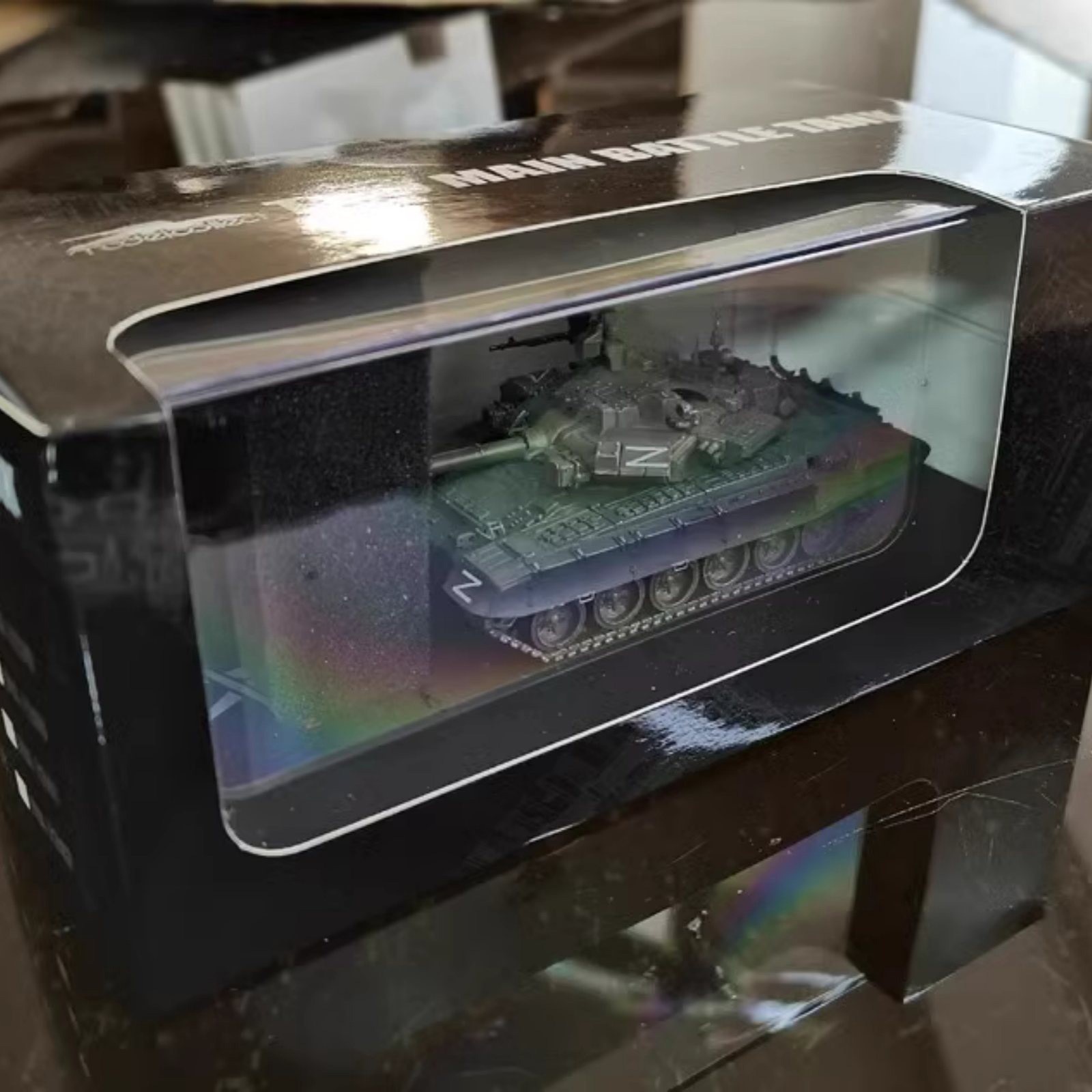 5.1in Russian Special Military Operations T-90A Main Battle Tank Model Assembly
