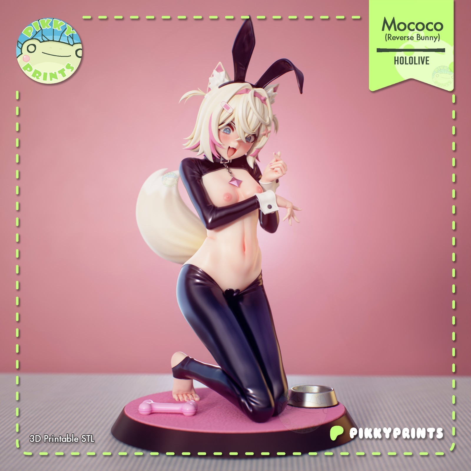 Mococo Abyssgard | Reverse Bunny Edition | UNPAINTED | 1/8 Scale Resin Kit