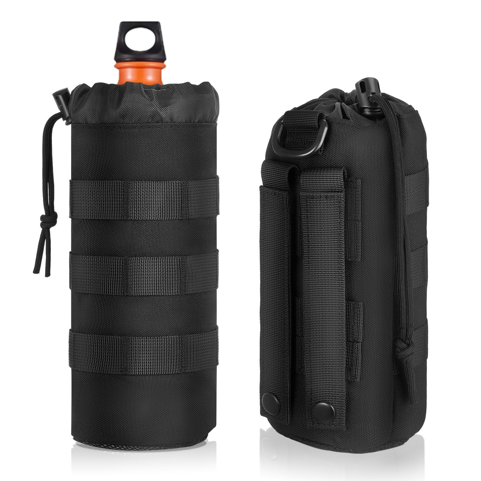 Sunnymove 2 Pack Fuel Bottle Holder Compatible with 30 oz Bottle, black