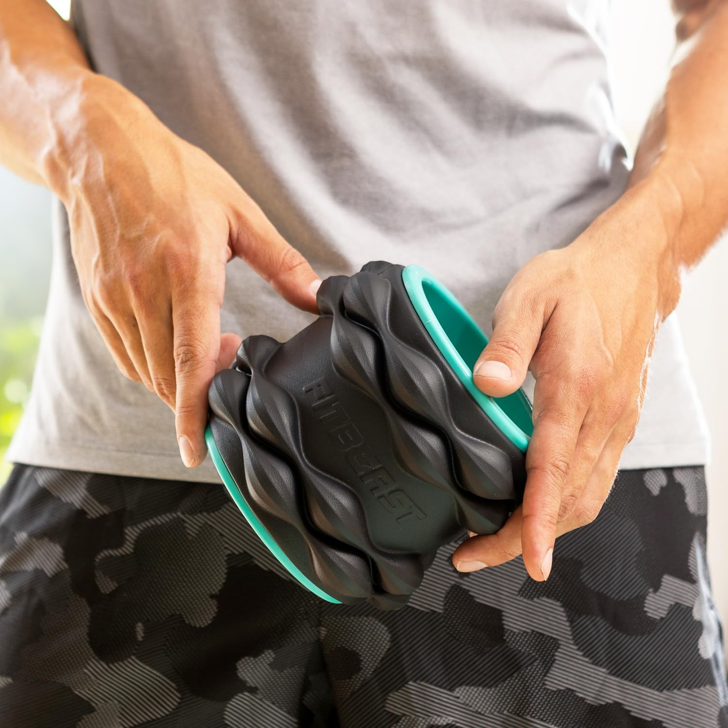 Back Roller, Back Wheel Foam Roller - Targeted Muscle Roller for Deep Tissue ...