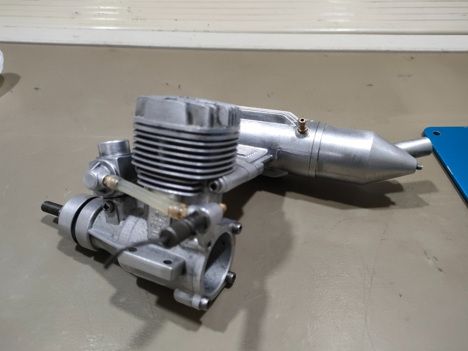 OS Max 46 FX Nitro Airplane Engine 2-Stroke. Tight Compression. OS Engine 46FX