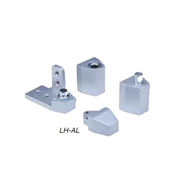 Ilco IL-OP-10 LH AL Flush Pivot Set, Aluminum Finish