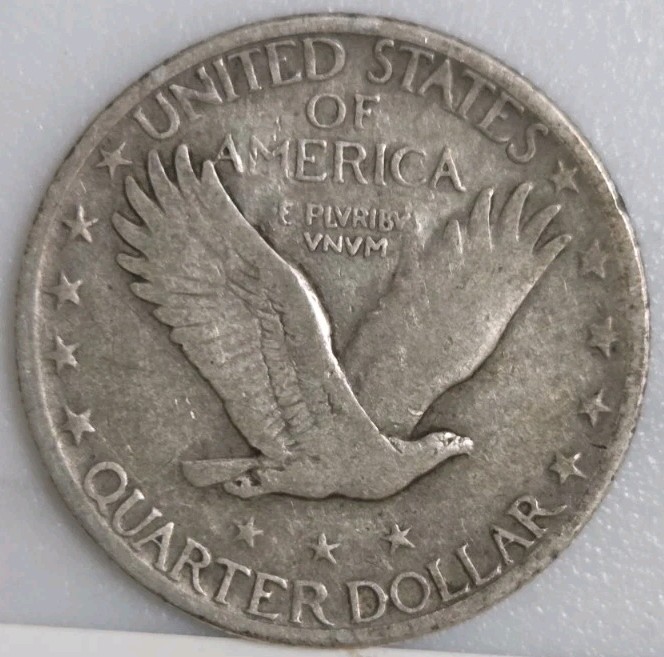 1929 S Standing Liberty Quarter 25c FINE Condition, Pulled From Storage 🔥