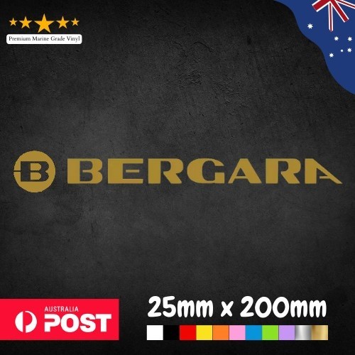 Bergara Firearms Windshield Windscreen Laptop Sticker Decal 200mm