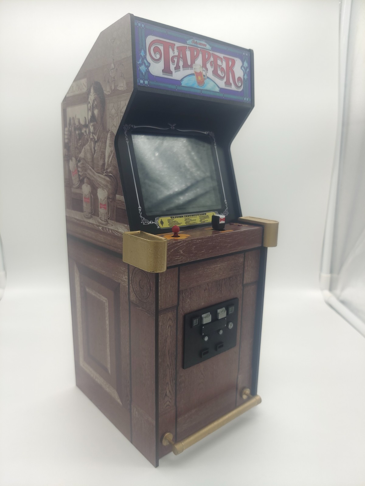 Tapper 1/6 scale mini working arcade cabinet (Playscale, New Wave Toys).