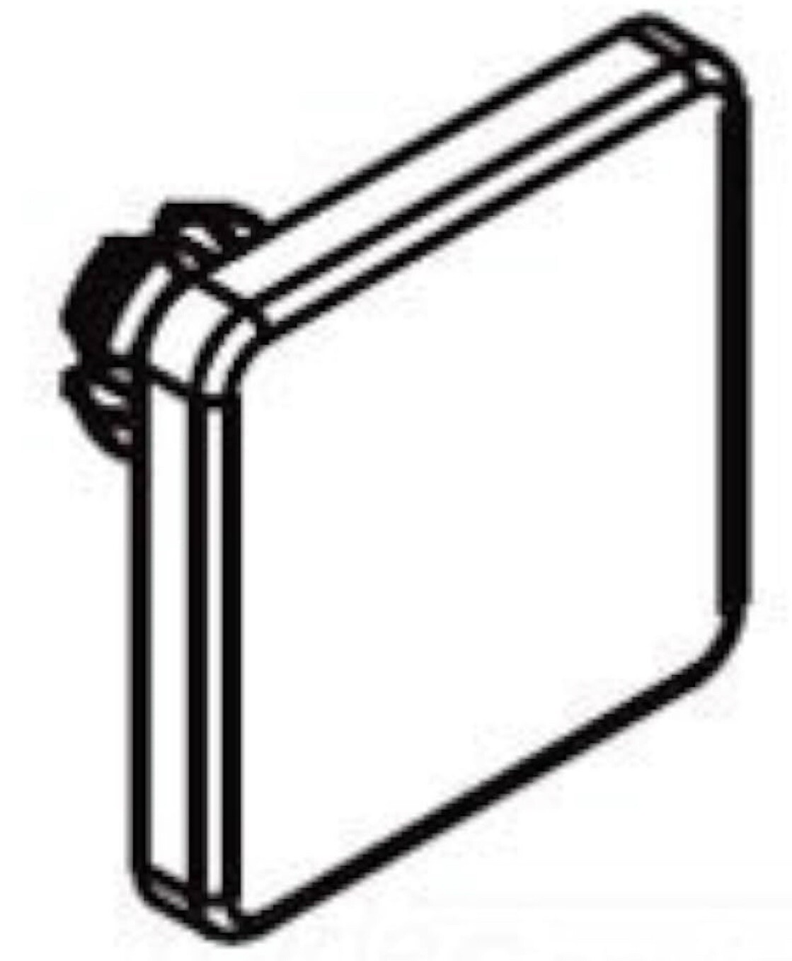 Moen Slide Bar End Cap #149748 Chrome