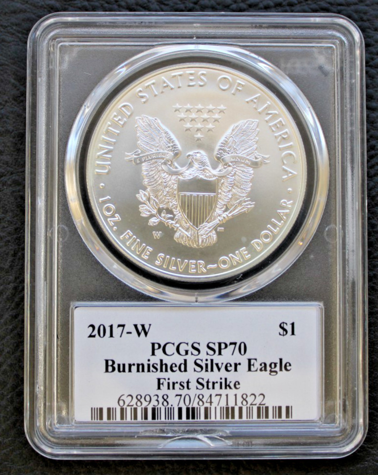 2017-W U.S. American Silver Eagle ASE PCGS First Strike SP 70 1oz 0.999 LVB7.78
