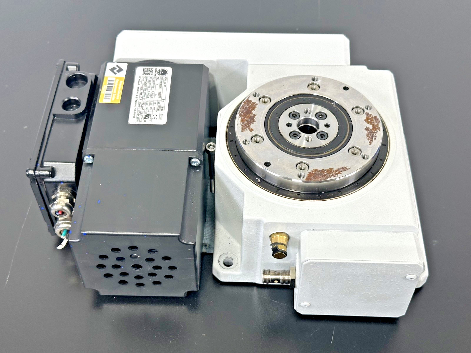 WEISS TC0120G Rotary Indexing Table w/ KONČAR AZKA 56L-6T Gear Motor