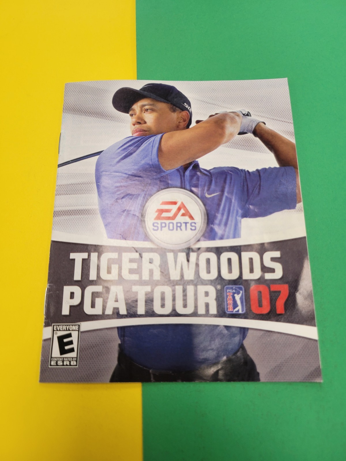 Tiger Woods PGA Tour 07 (Sony PlayStation 3, 2006) Manual Only