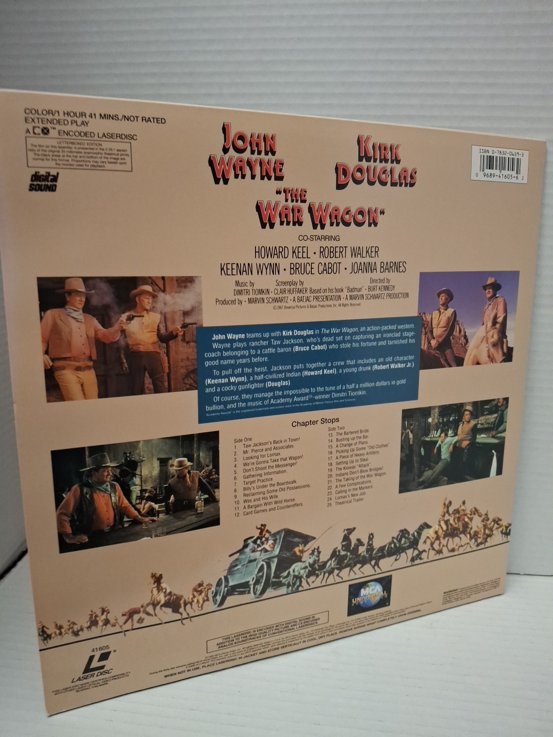 The War Wagon (Laserdisc 1967)John Wayne,gr