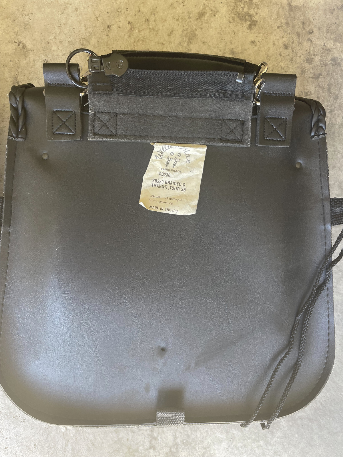 Willie & Max Saddlebags-Model SB230