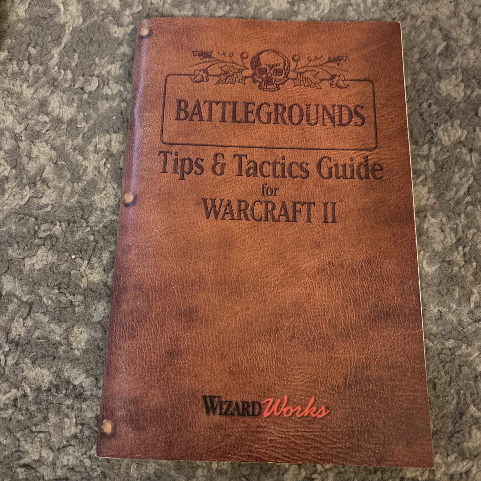 Warcraft II Battlegrounds: Tips & Tactics Wizard Works Strategy Guide Book 1996