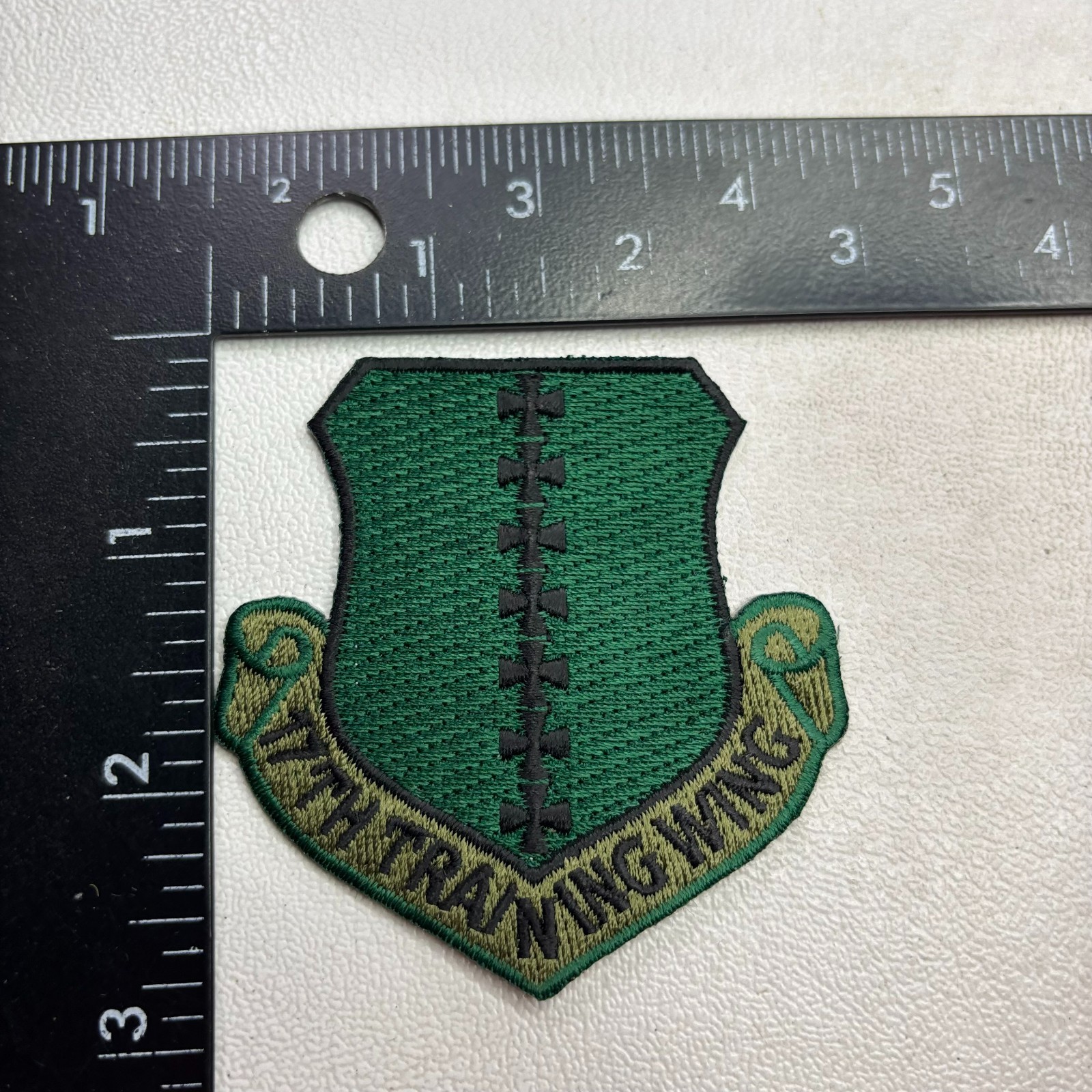 Subdued USAF 17TH TRAINING WING Air Force Subdued Military Patch 59PB