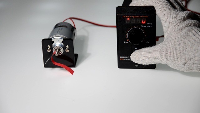 DC Motor Speed Controller 12-60V 15A PWM Digital Display Forward Reverse Brush