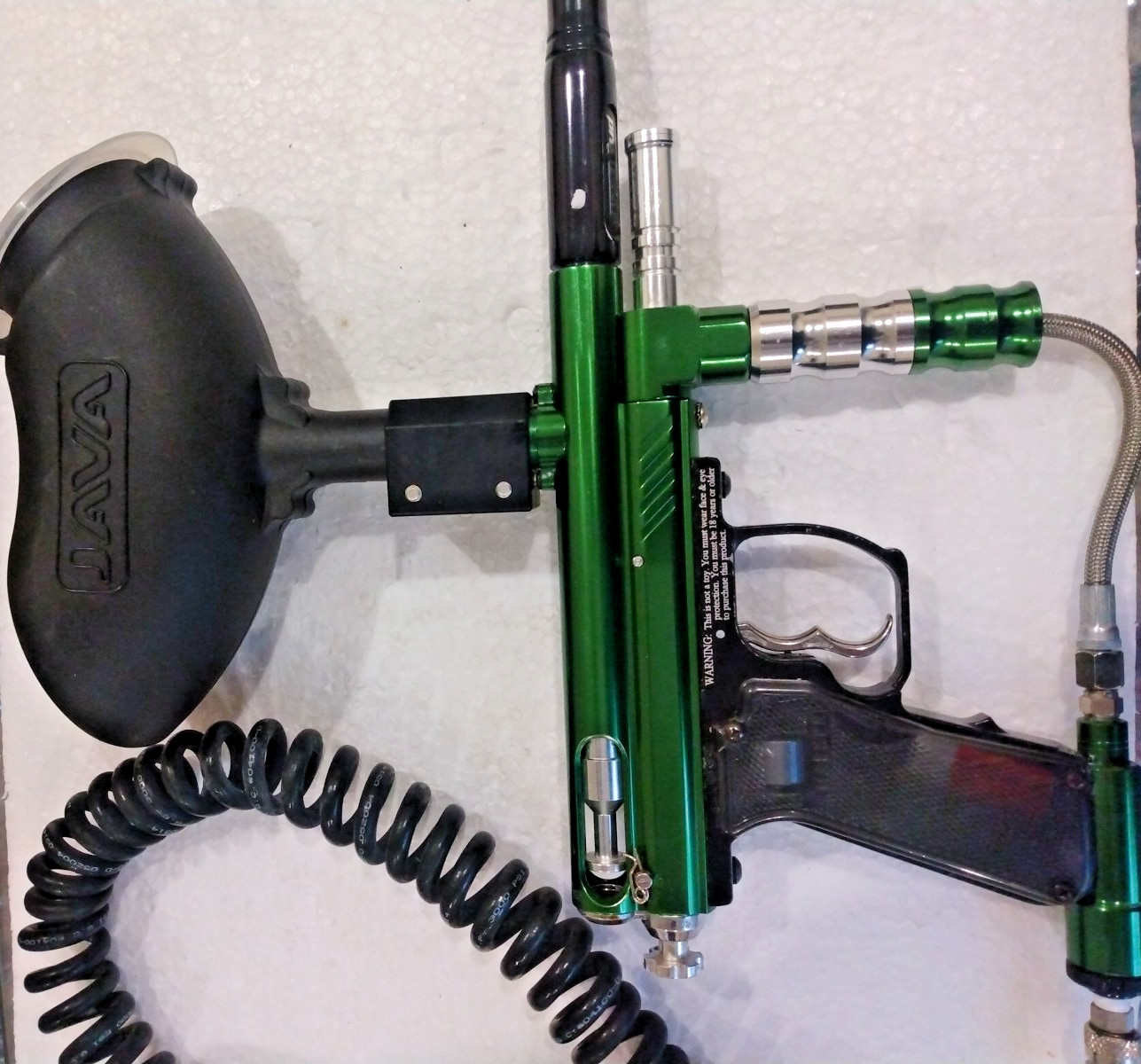 Spyder Imagine Paintball Gun Electronic Marker Green