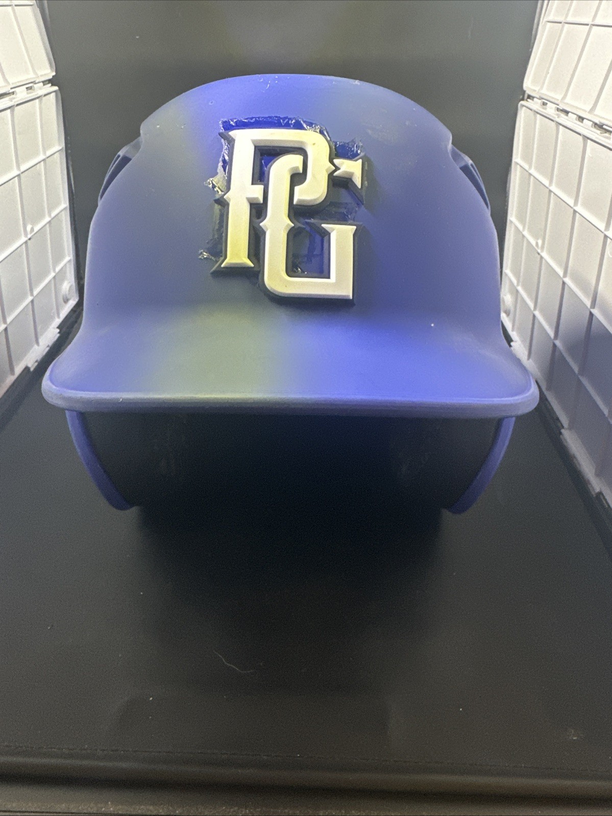 Rawlings R16S-REVB Blue Perfect Game Baseball Batting Helmet Fits 6 7/8-7 5/8