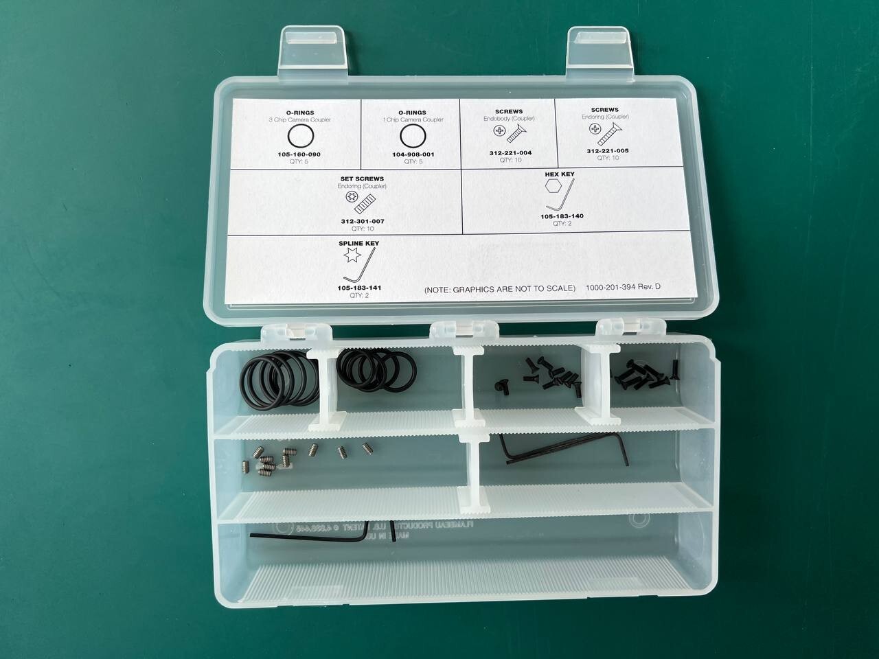 Stryker 240-070-100 Endoscopy Camera Coupler Repair Kit