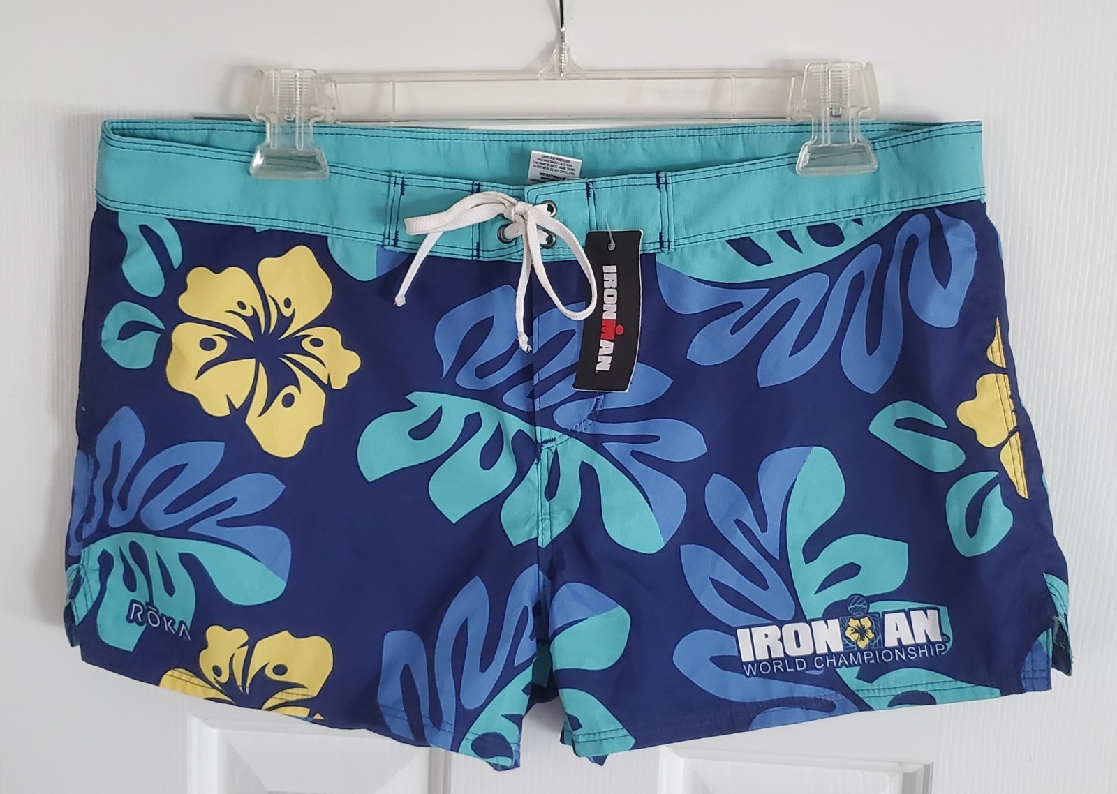 NEW Ironman World Championship Board Shorts by Roka - Women Size L