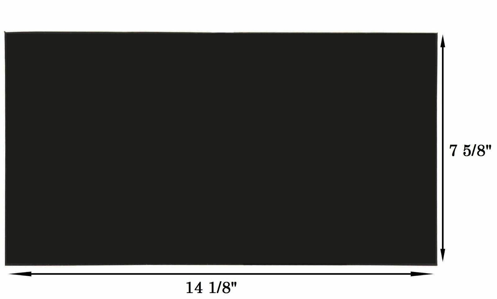 Black Velour Jewelry Showcase Economy Pad for standard Trays for Jewelry Display