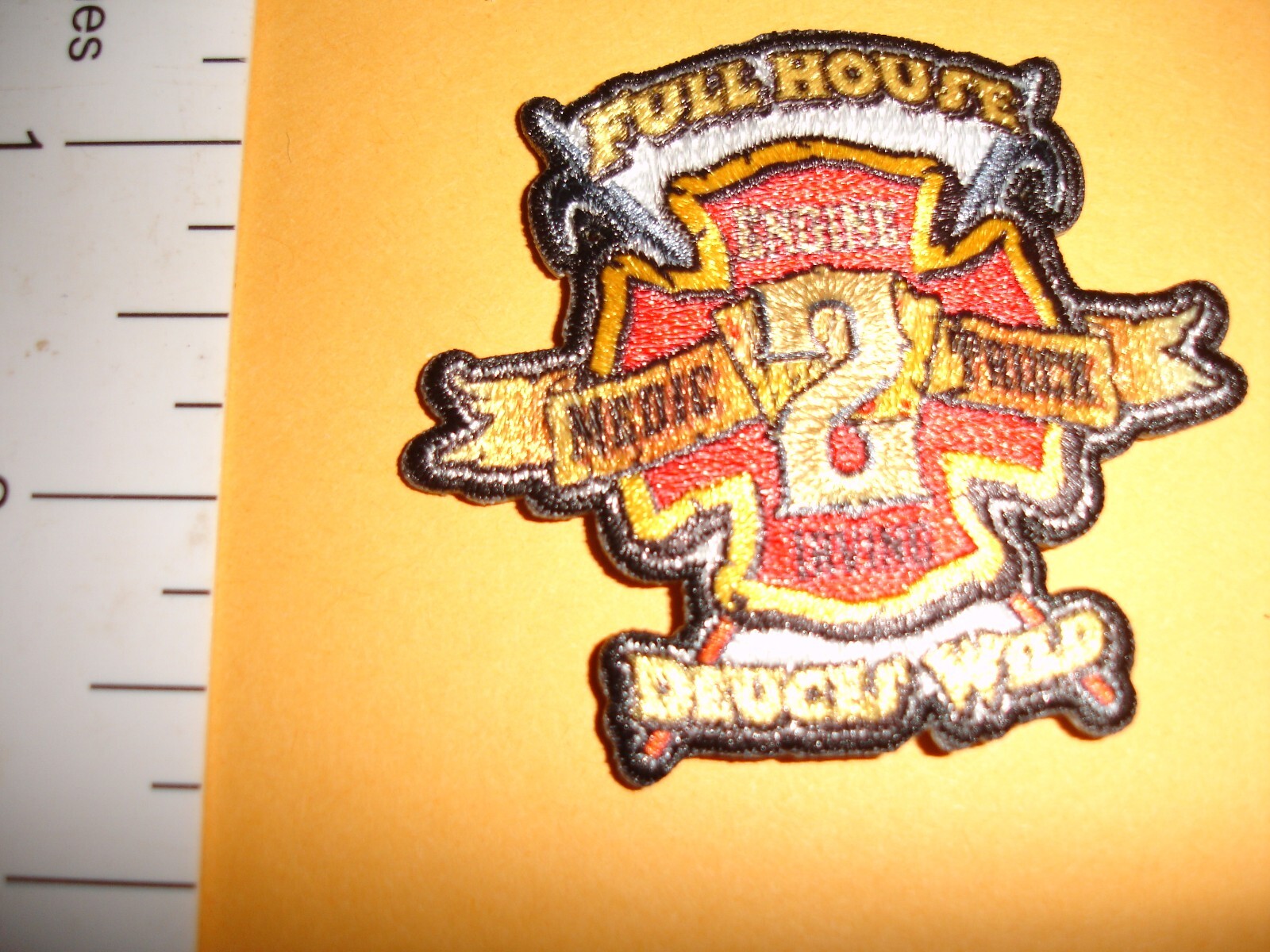 firefighting fire fighting patch Full house Engine 2
