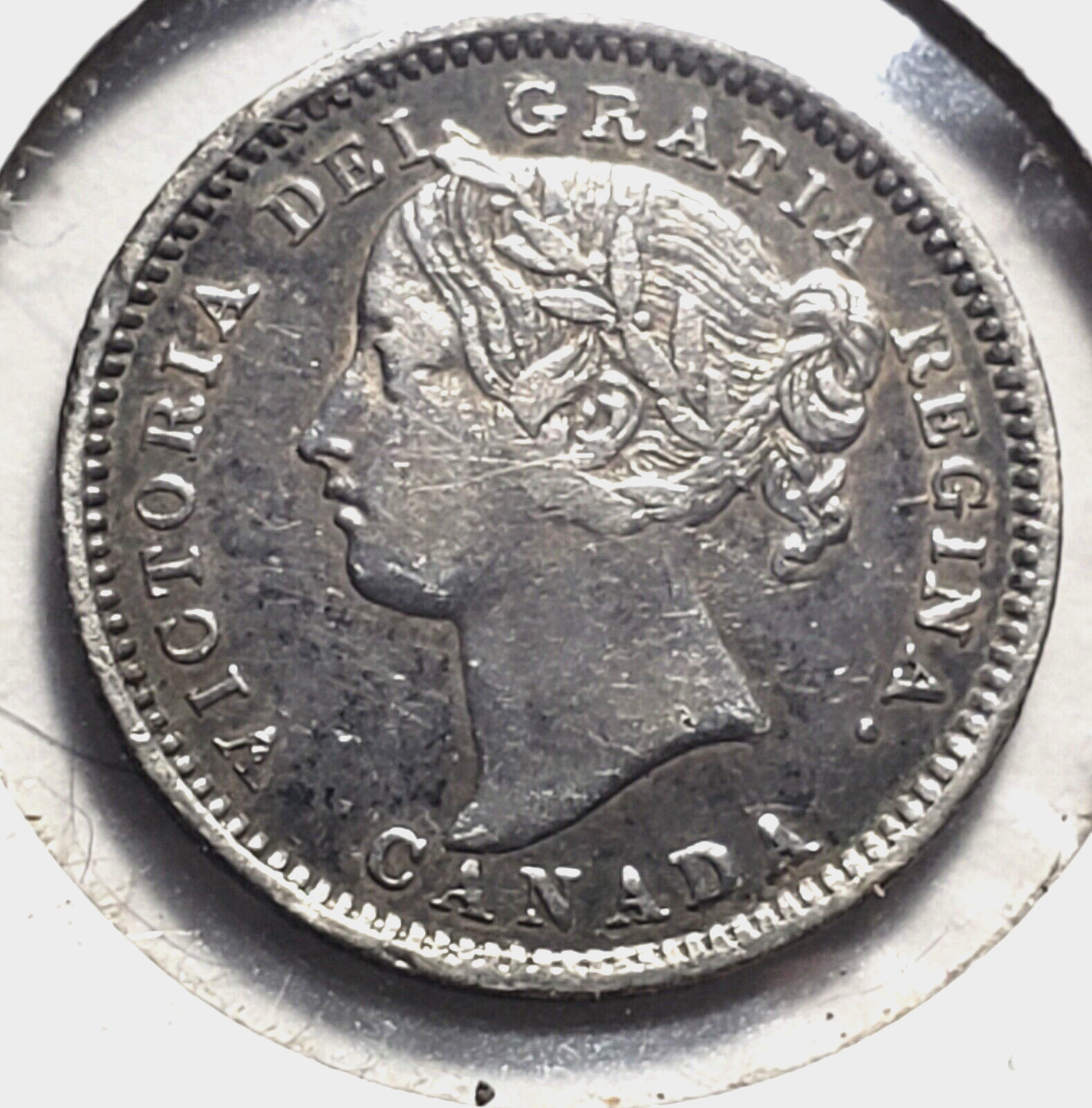 Canada 1901 5 Cent Silver