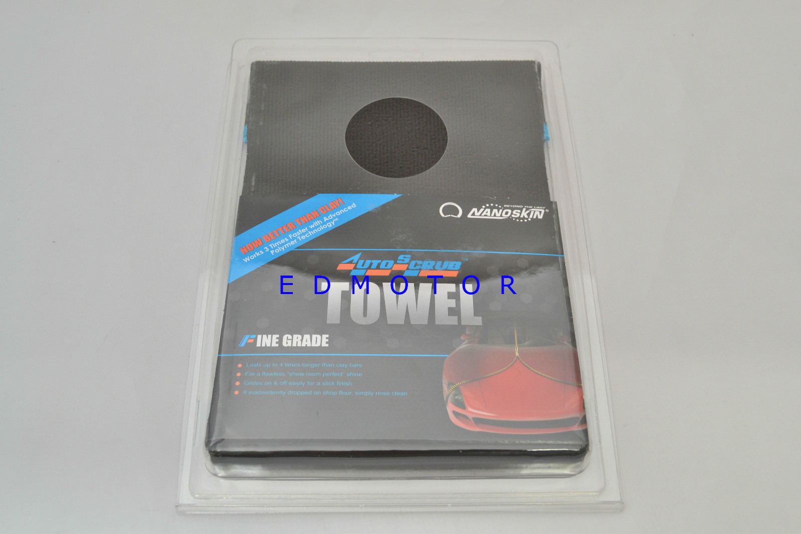NANOSKIN AUTOSCRUB Clay Towel (FINE GRADE) LASTS 4X LONGER THAN CLAY BAR
