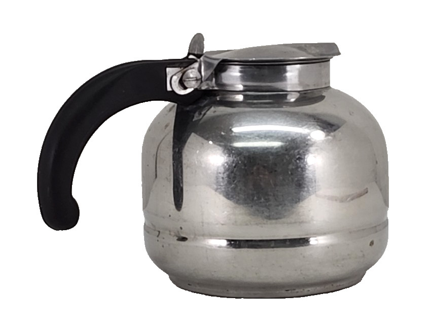 Vintage NOCRO Stainless Steel Coffee Pot Tea Kettle Model 472A USA