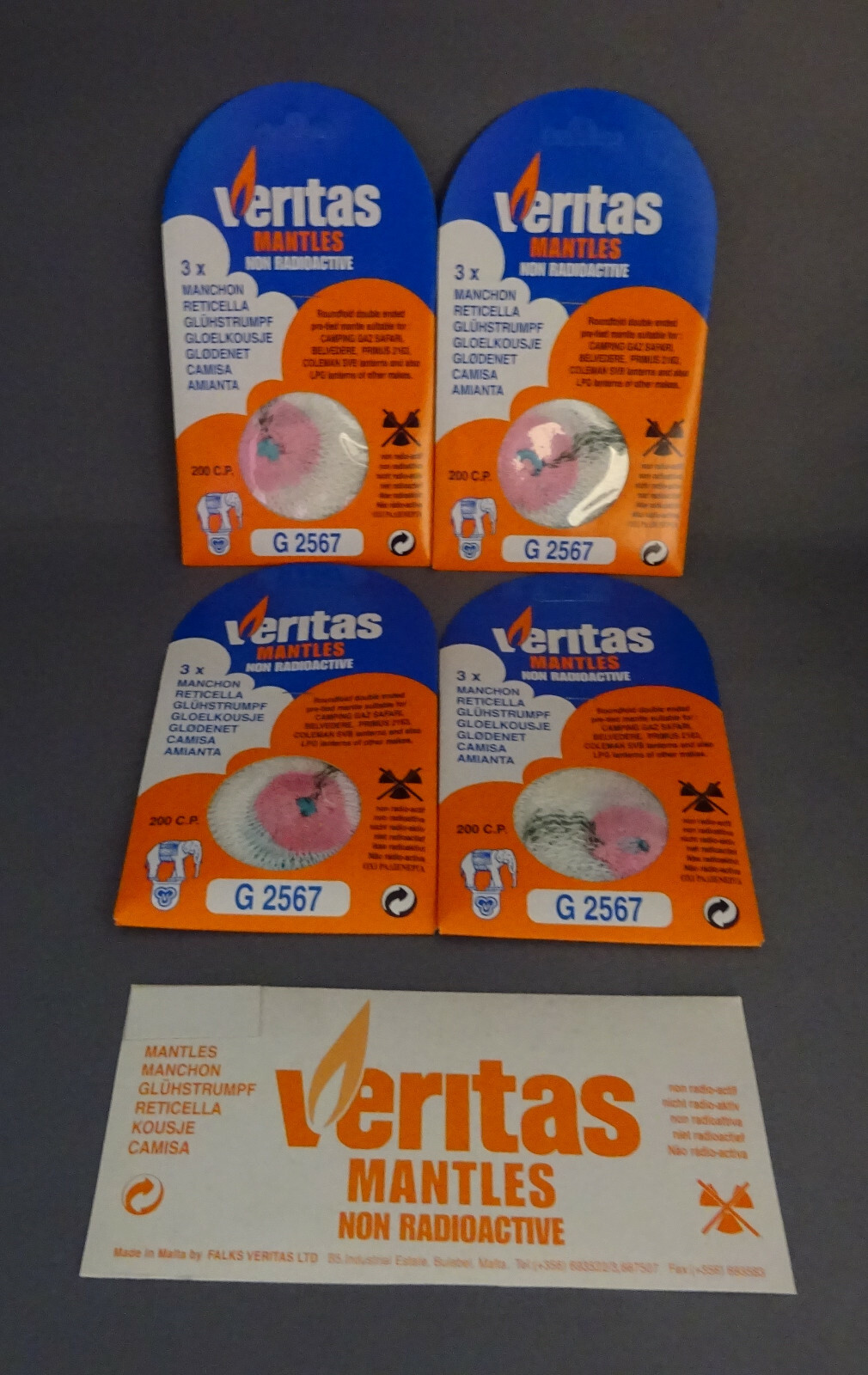 Coleman Campingaz Primus Mantles x12 Manchon Gluhstrumpf Reticella Kousje Camisa