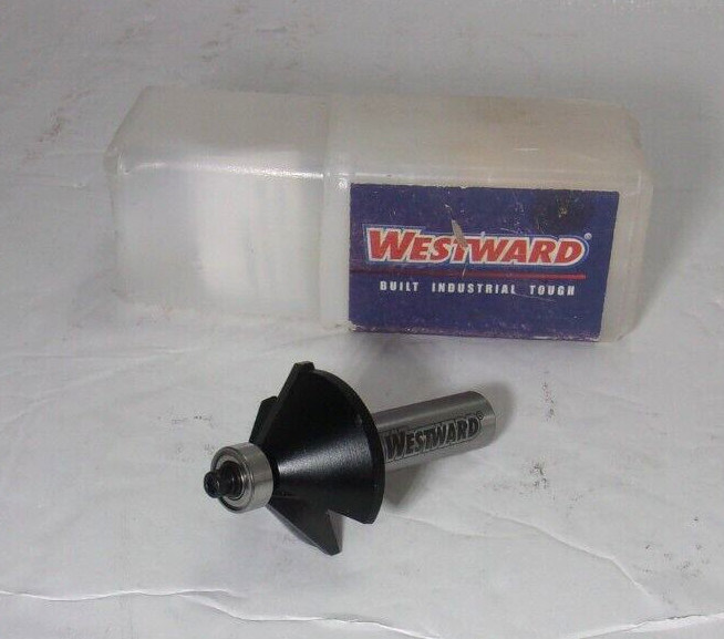 Westward 16Y541 Chamfer Rtr Bit,Carbide Tipped,1-1/2 In, New