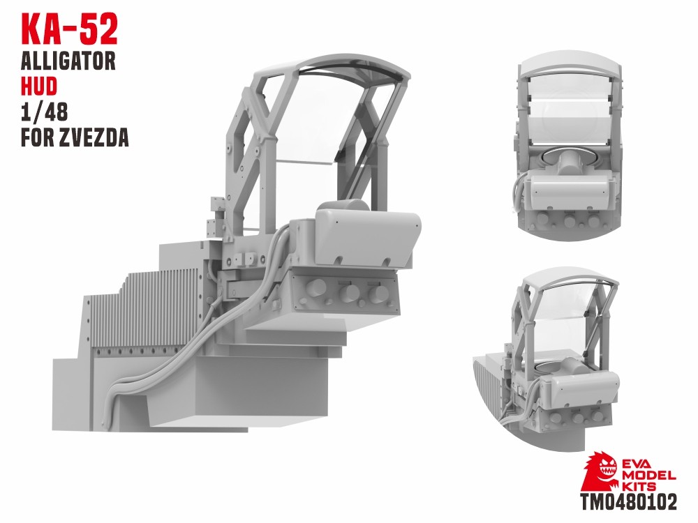 TM0480102 1/48 KA-52 ALLIGATOR HUD FOR ZVEZDA 3D PRINT