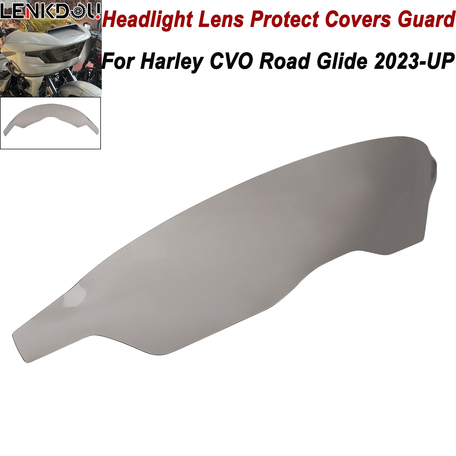 For Harley Headlight Cover Protector CVO Road Glide FLTRXSE Road Glide ST 2024