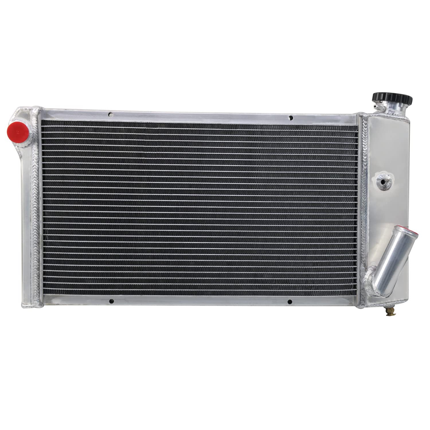 For 1971-77 Chevy Vega 75-76 Pontiac Astre 2.3L L4 4 Row Aluminum Radiator